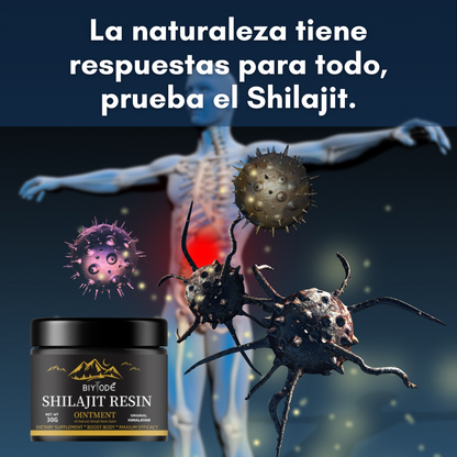 NATURAL SHILAJIT RESIN Rejuvenecimiento y energía en cada porción.