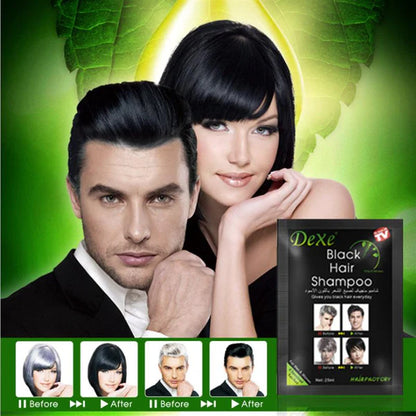 Black Hair Shampoo (Pack 10 sobres UNISEX)