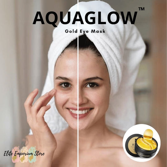 AquaGlow™ Gold Eye Mask - Despierta con una mirada fresca y rejuvenecida cada mañana