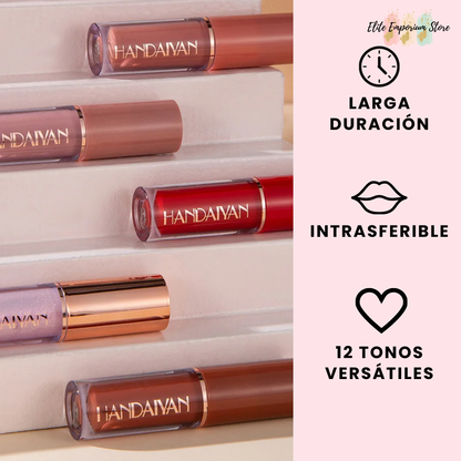 LÁPICES LABIALES LUXEKISS (PACK 12 LÁPICES) - Presume de labios impecables, vive momentos irrepetibles