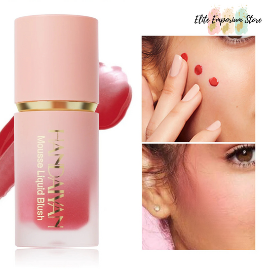 Mousse Liquid Blush - Eleva tu look con un rubor de acabado profesional.