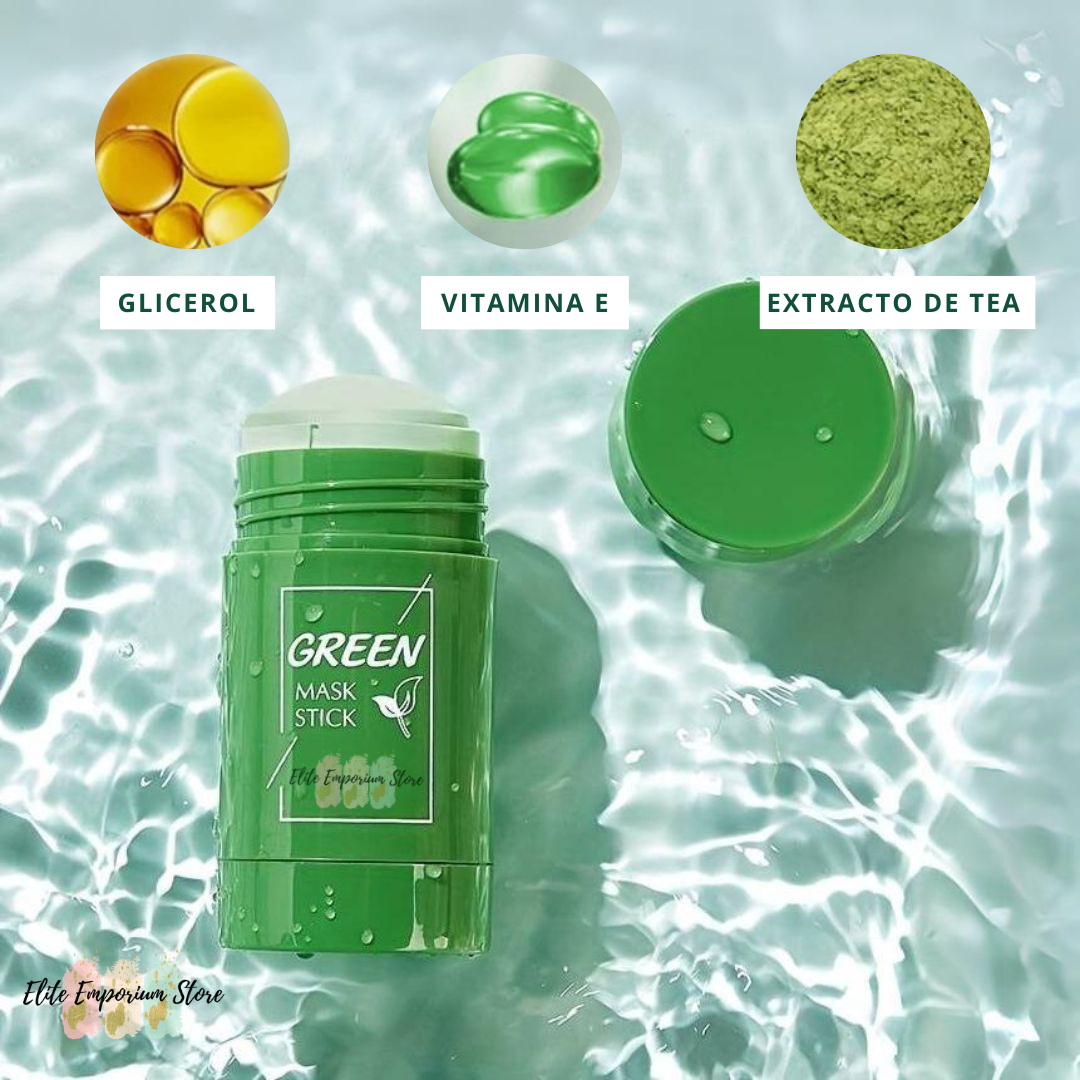 Green Mask Stick™ - Tu solución rápida para una piel radiante (1+1 de Regalo)