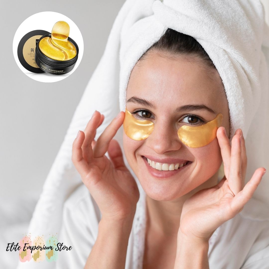 AquaGlow™ Gold Eye Mask - Despierta con una mirada fresca y rejuvenecida cada mañana