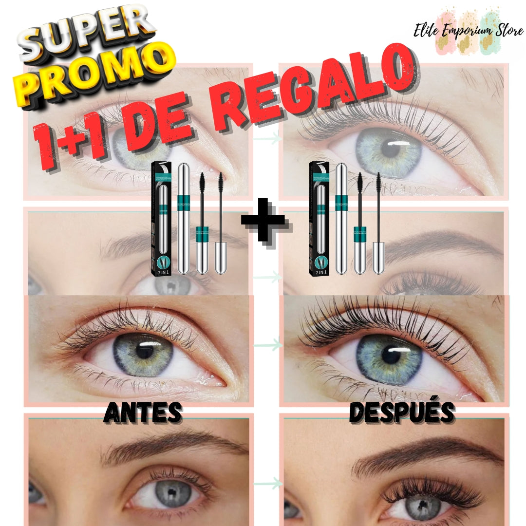 1+1 Gratis | LashMax™ 4D Waterproof  Longitud, volumen y rizo en un solo producto 👁️👌🏻