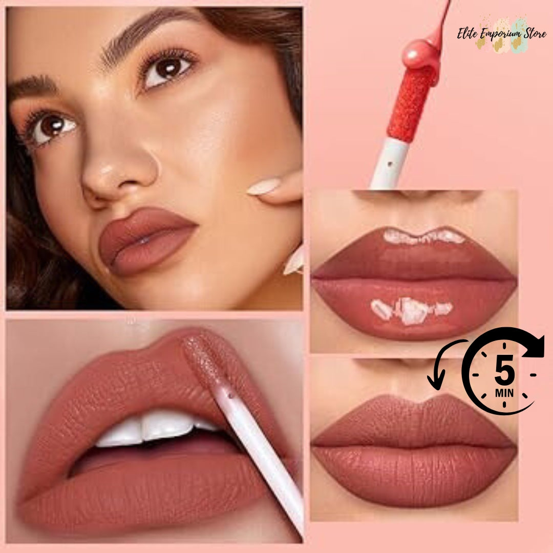 LuxeKiss™ | 12 Labiales Hidratantes: Color duradero sin resecar tus labios